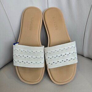 Rothy's Womens Slide Sandal Sandy Crochet Size 7